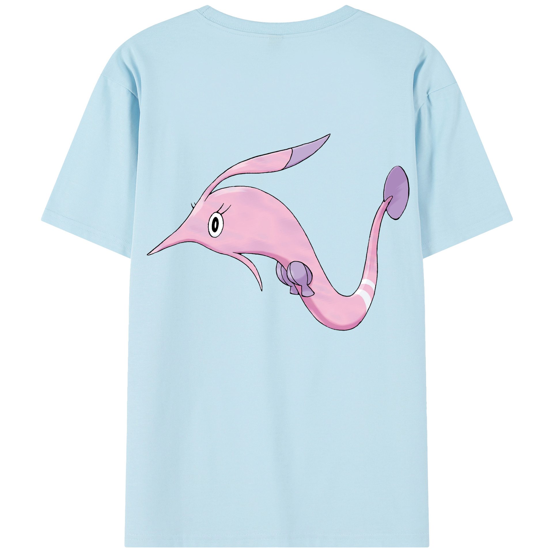 （画像用） ポケットモンスター Pokémon 綿100％半袖Tシャツ（背面プリント）